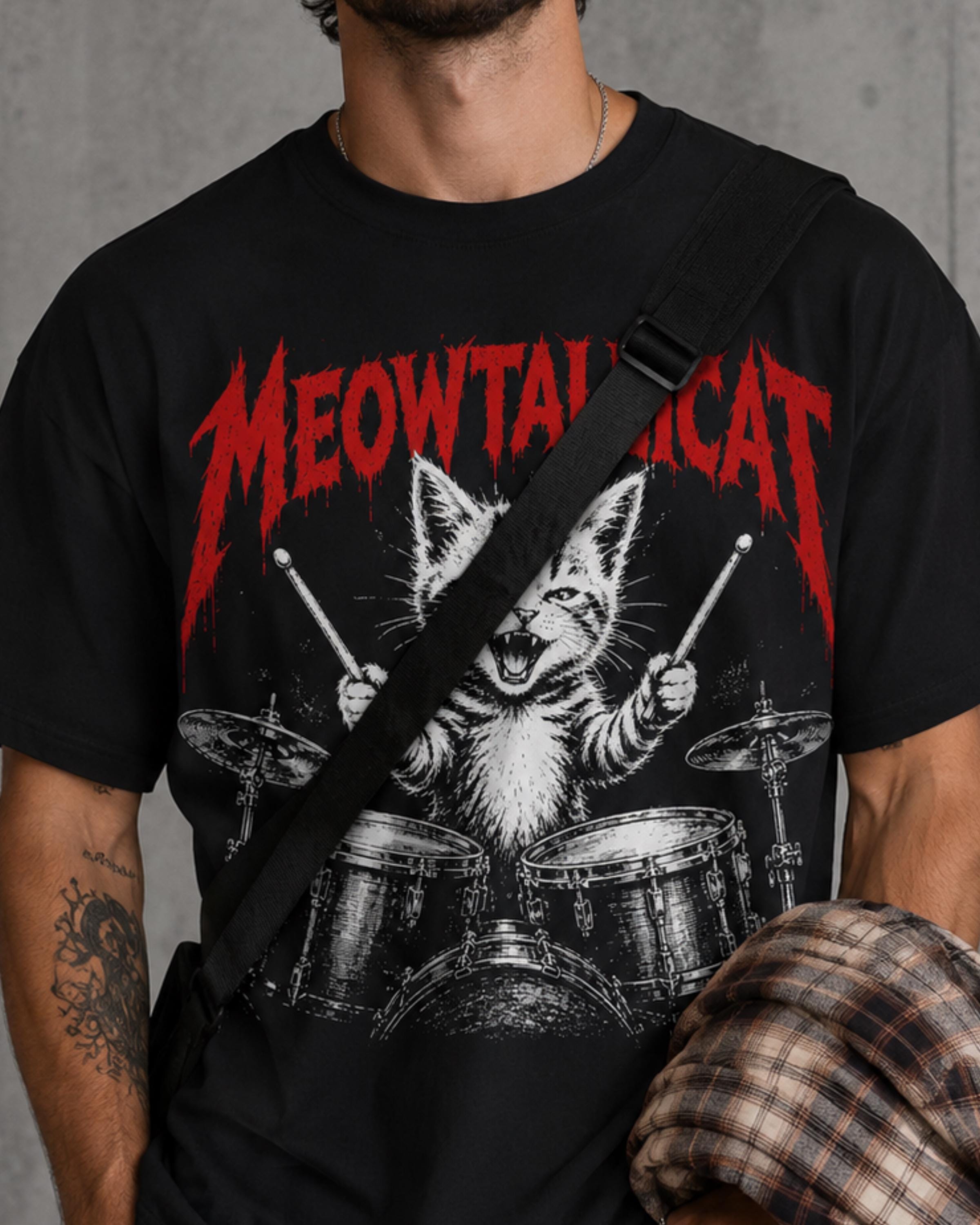 Meowtallica shirt - Etsy 日本