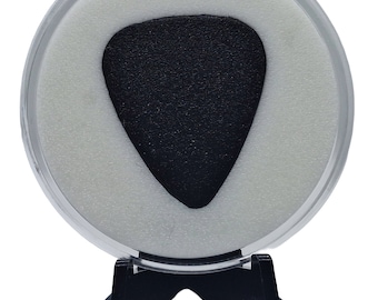 Guitar Pick Display Case & Stand - (White 351 Style)