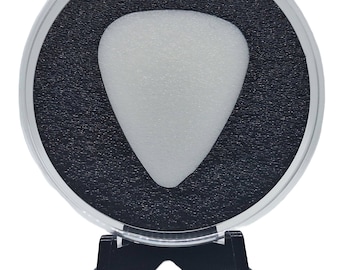 Guitar Pick Display Case & Stand - (Black 351 Style)