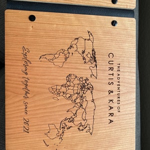 Square Engagement Ring Box | Wedding Ceremony | Personalized Triple Wooden Ring Box | Custom Engraved Ring Bearer Box | Wood Ring Box Holder