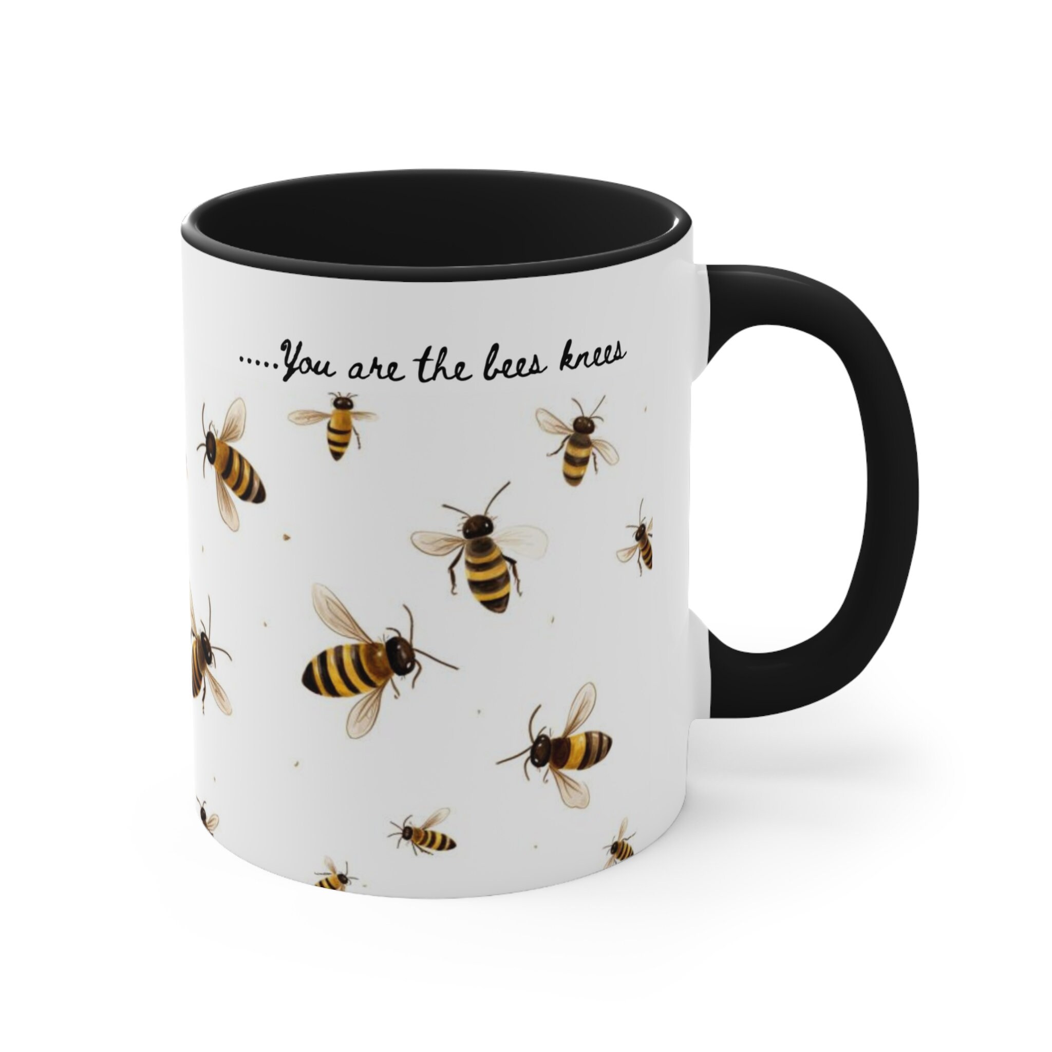 Bees Knees Set Di 2 Strofinacci Da Cucina In Cotone 100% - Colore Giallo, 70x50 Cm - Ispirati Alle Api, Lavabili - 3