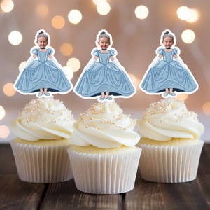 Topper per cupcake con faccia di Trilli, bomboniera per feste ...