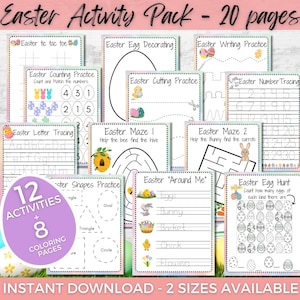 easter coloring,
easter activity pages,
easter activity printable,
easter printable,
easter games printable, 
preschool curriculum,
preschool worksheets,
tracing worksheets,
prek worksheets,
toddler coloring,
montessori toddler,
kids coloring pages