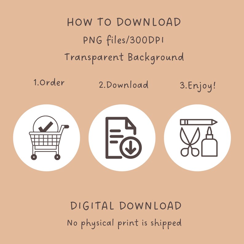 Akvarell rustik höst Clipart: Mysig höst PNG-grafik (Kommersiellt bruk) bild 8