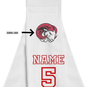 Custom Embroidered Football Towel