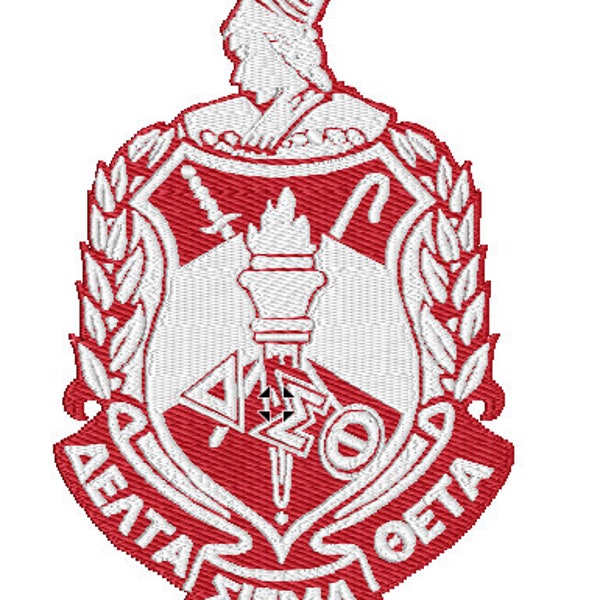 Delta Sigma Theta Embroidery File