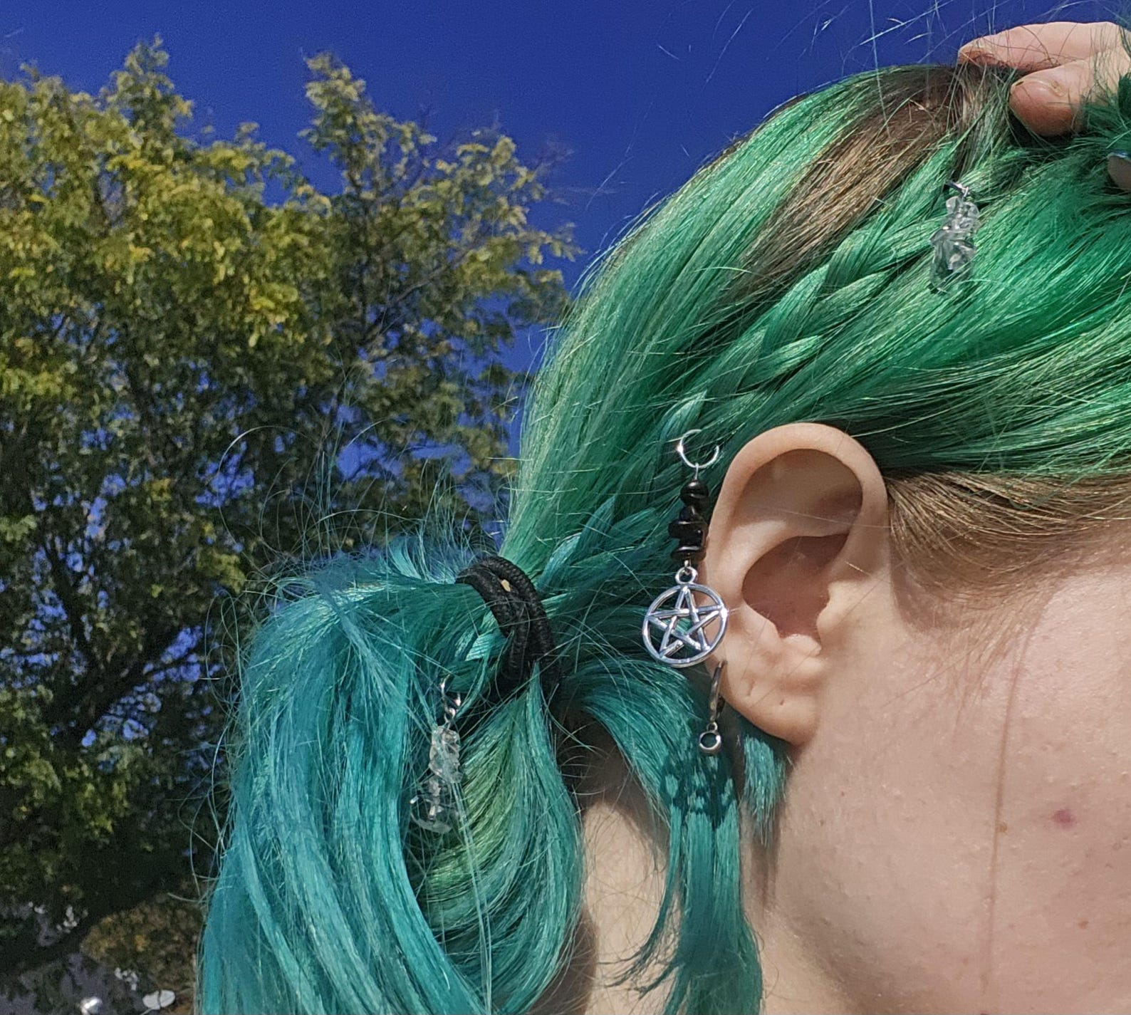 Crystal Hair Charms - Etsy