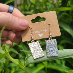 Assorted Tarot Card Earrings