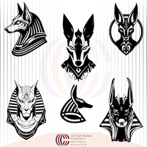 Anubis Svg, Anubis Head Svg, Ancient God Anubis Svg, Ancient Egypt Svg, Pharaoh Svg, Anubis Clipart, Anubis Cricut, Anubis Shirt, Anubis Png