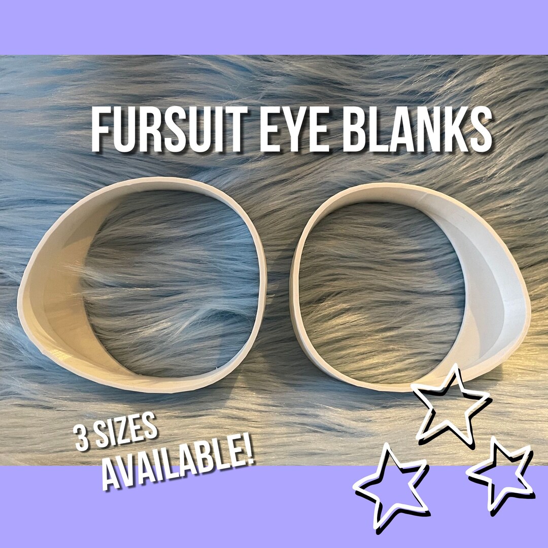Standard Fursuit follow-me Eye Blanks 3d Printed - Etsy