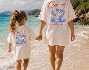 Custom Family Vacation Shirt, Personalized 2026 Beach Trip Matching Tee