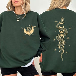 Chinese New Year Sweatshirt, Year of the Snake Sweatshirt, Zodiac Animals Sweatshirt, Lunar New Year Snake Sweatshirt, CRT467