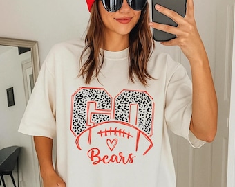 Custom Go Team Shirt, Personalized Football Team Tee, High School Game Day