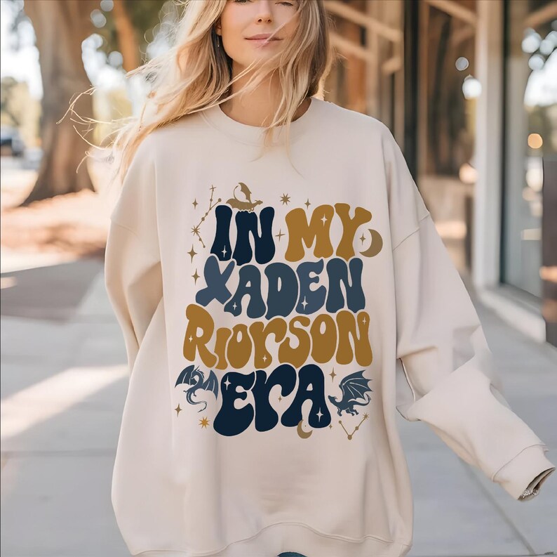 a woman wearing a sweatshirt that says i'm my jaden robinson