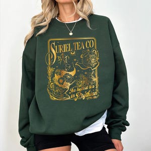 ACOTAR Suriel Tea Sweatshirt, Suriel Tea Co Sweatshirt, Velaris Sweatshirt, A Court Of Thorns and Roses Sweatshirt, SJM Merch