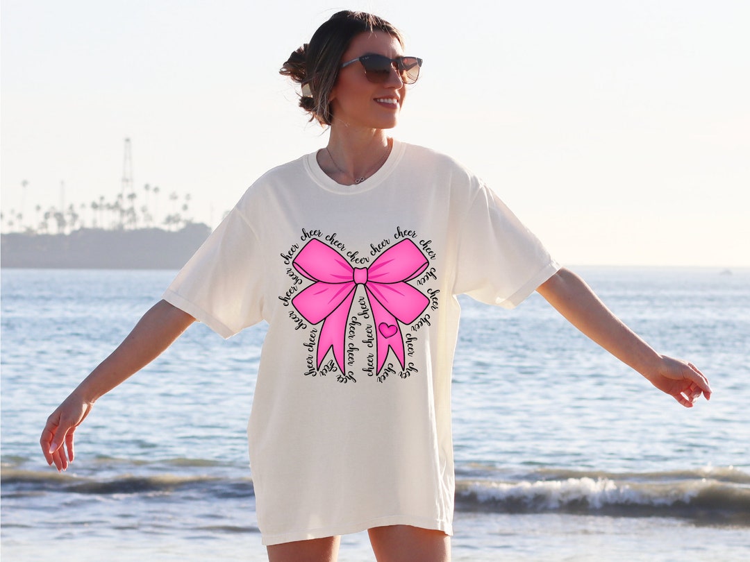 Cheer Bow T - Orangefield - T SHIRT - (Comfort Color) main image 0