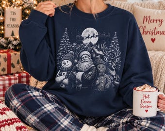 Santa Claus Shirts, Matching Family Christmas Tees, Believe In The Magic Of Christmas Gift