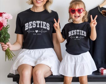 Mommy and Me Matching Shirts, Toddler & Baby Girl (Mother's Day Outfit)