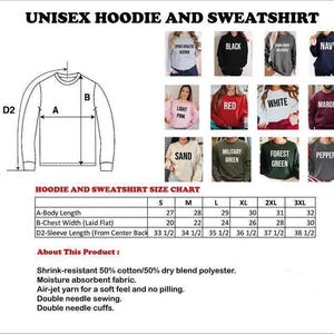 a diagram of a hoodie and sweatshirt