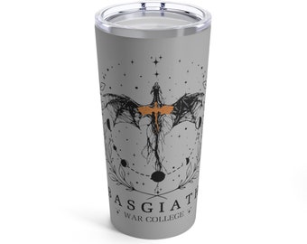 Fourth Wing-inspirerad tumbler 20oz