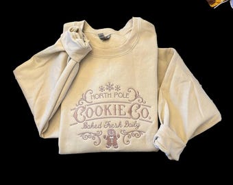 Broderade Cookies Co Gildan-tröja för vuxna