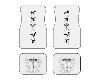 Bilmattor för fjärde vingarna (set om 4)