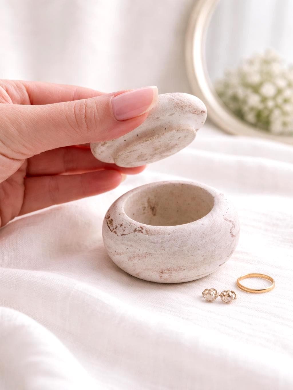 大理石の小物入れ - Etsy 日本