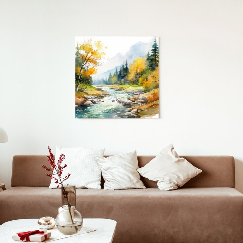 Nature Paintings Watercolor , Printable Wall Art, Digital Download - Etsy