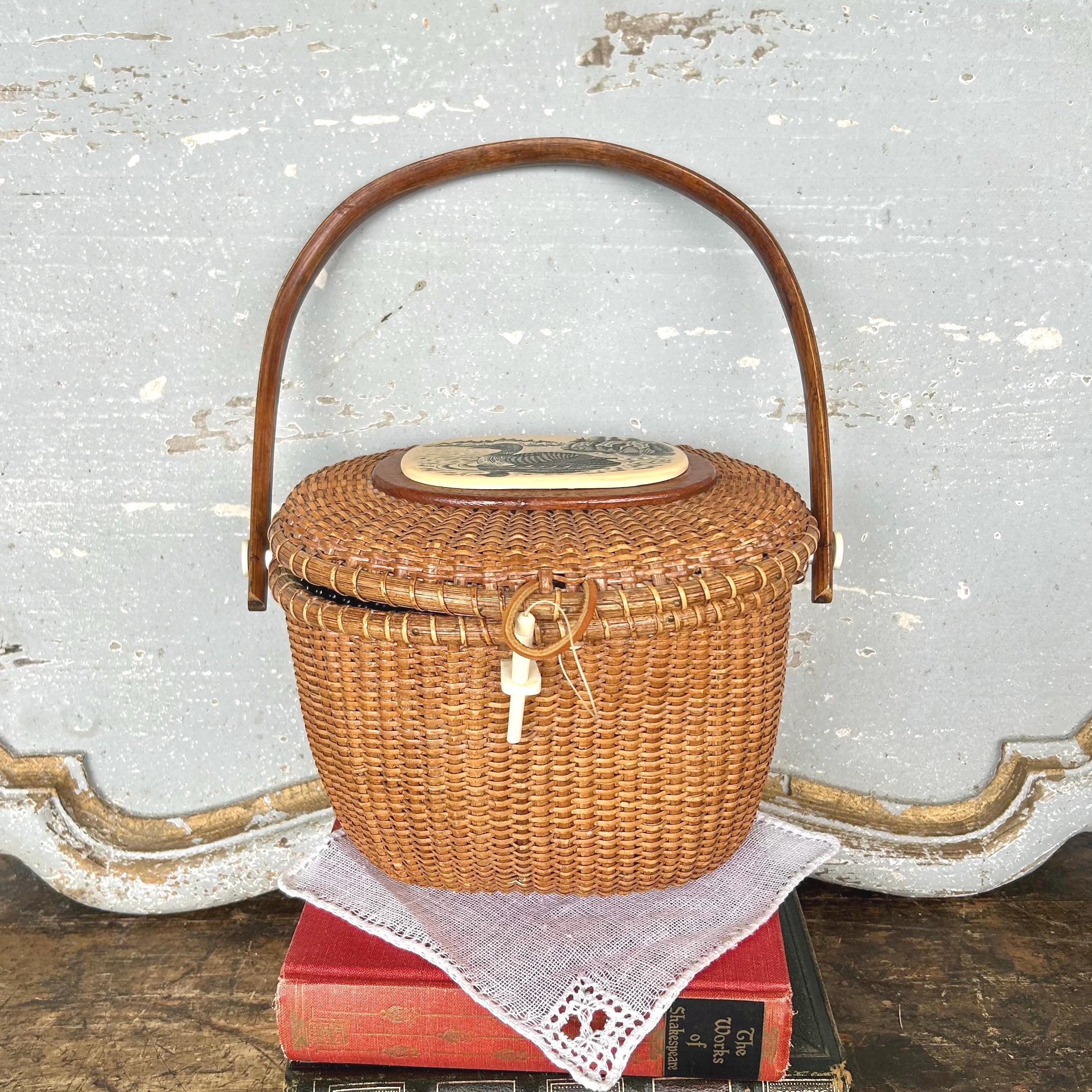 Nantucket Basket Bag - Etsy