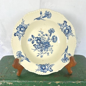 Enoch Woods & Sons Burslem England Caronia Soup Plate