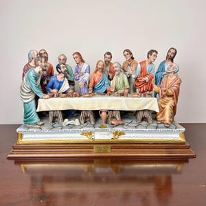 Spectacular Vintage Italian Capodimonte Porcelain Limited Edition