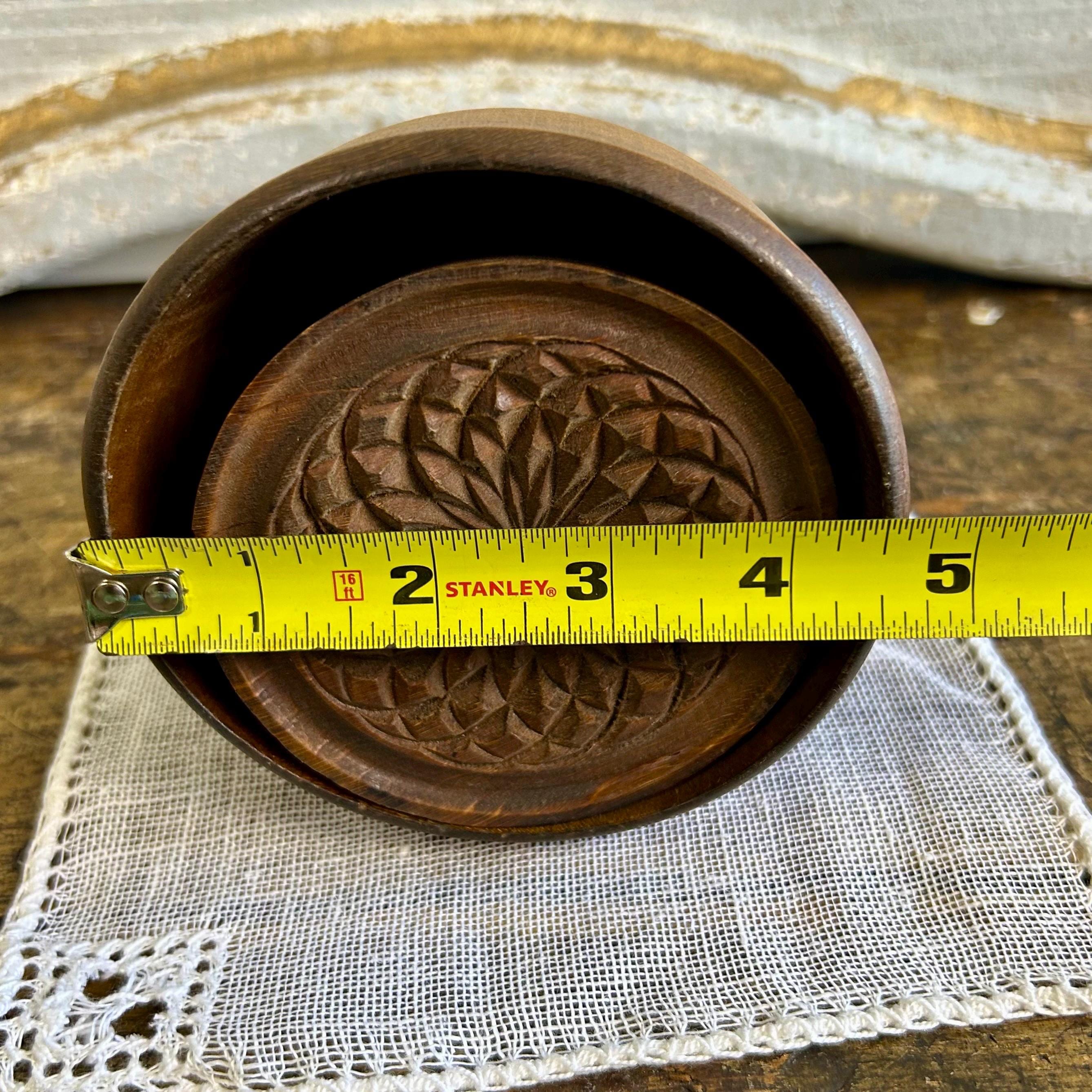 19th Century Pennsylvania Dutch Butter Print Mold: Antique