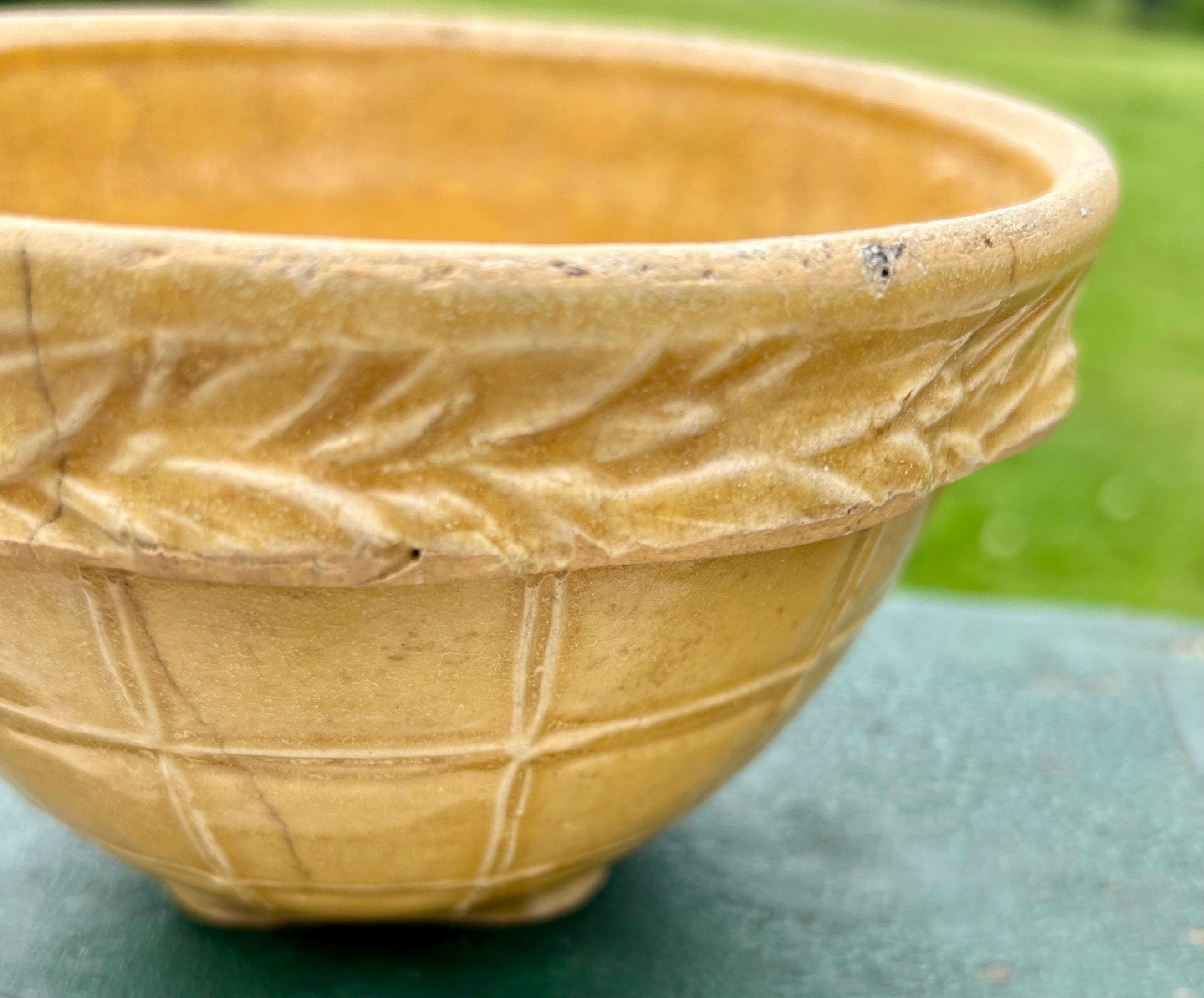 50%OFF Number Rare Very Pottery Mccoy Antique 6 Ware Yellow アンティーク雑貨