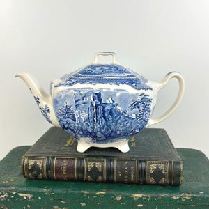 Johnson Brothers Old British Castles Teapot - Etsy