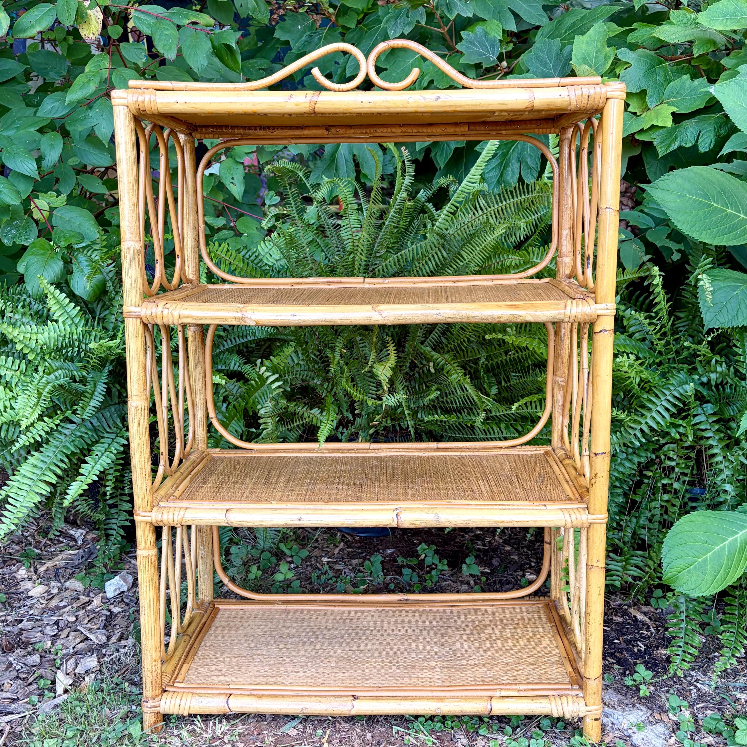 70s Rattan Shelf - Etsy - Page 2