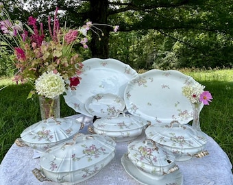 Theo Haviland France Limoges Covered Vegetable Dish With Lid in