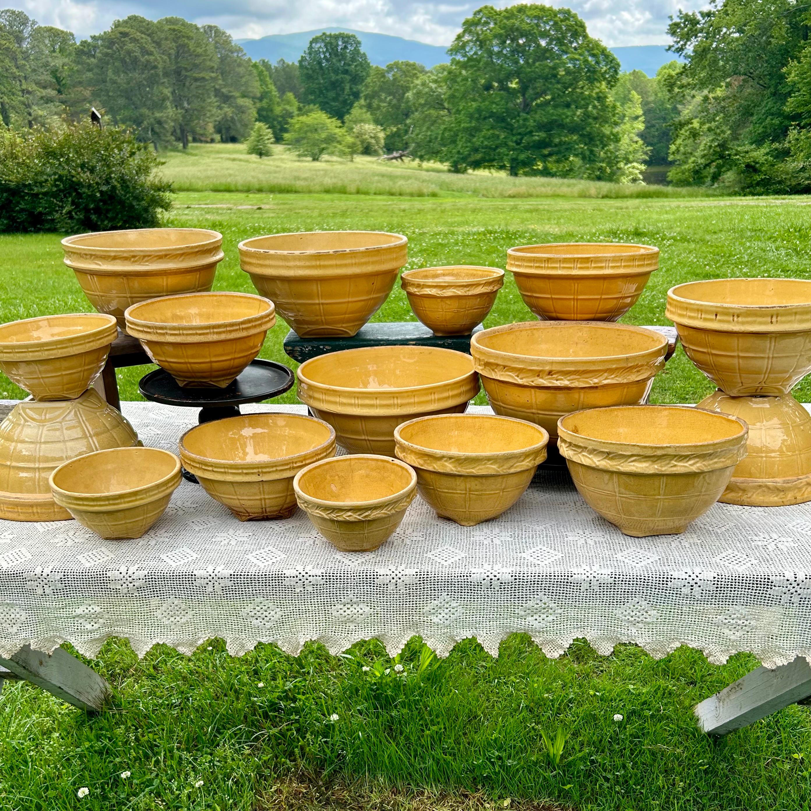 ★大人気商品★ Mccoy Antique Pottery Ware Yellow 6 Number Rare Very アンティーク雑貨
