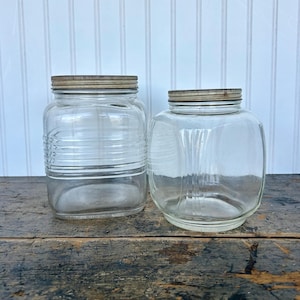 Vintage Owens Illinois Glass Jars - Etsy