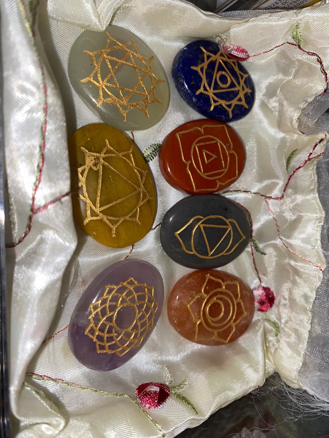 Chakra Crystal Runes - Etsy