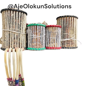 African Talking Drum Etsy