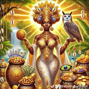 Orisha Aje Veneration - Yoruba Goddess of Prosperity - Ifa Consulation - Isese Lagba
