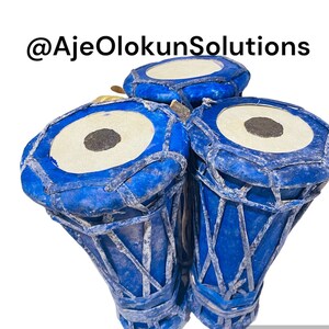 Ilu Omele Bata - Talking Drums from Oyo State, Nigeria, West Africa