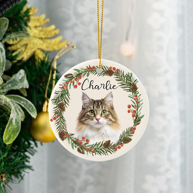 Personalized Pet Christmas Ornament Using Pet's Photo,custom Dog