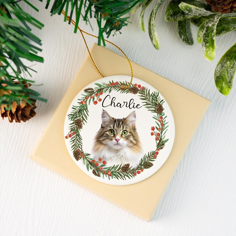 Personalized Pet Christmas Ornament Using Pet's Photo,custom Dog