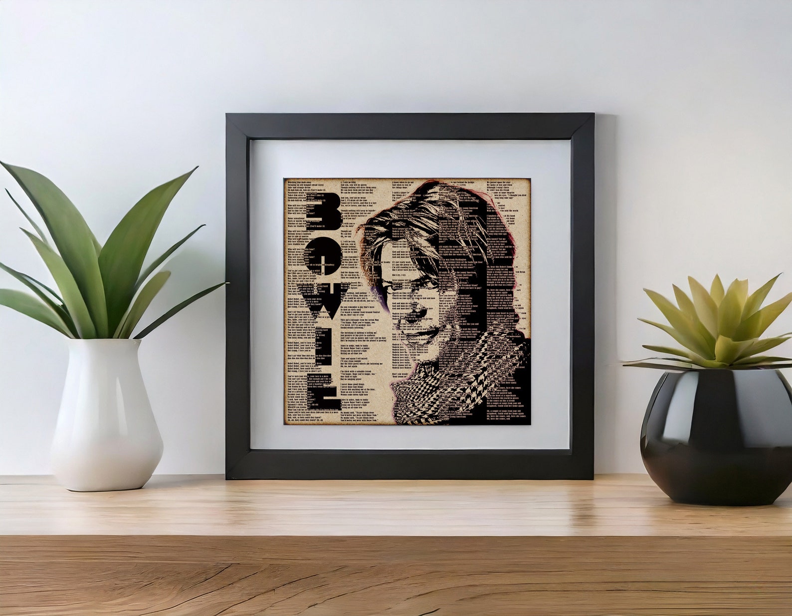 David Bowie Album Inlay Art Digital Print - Etsy