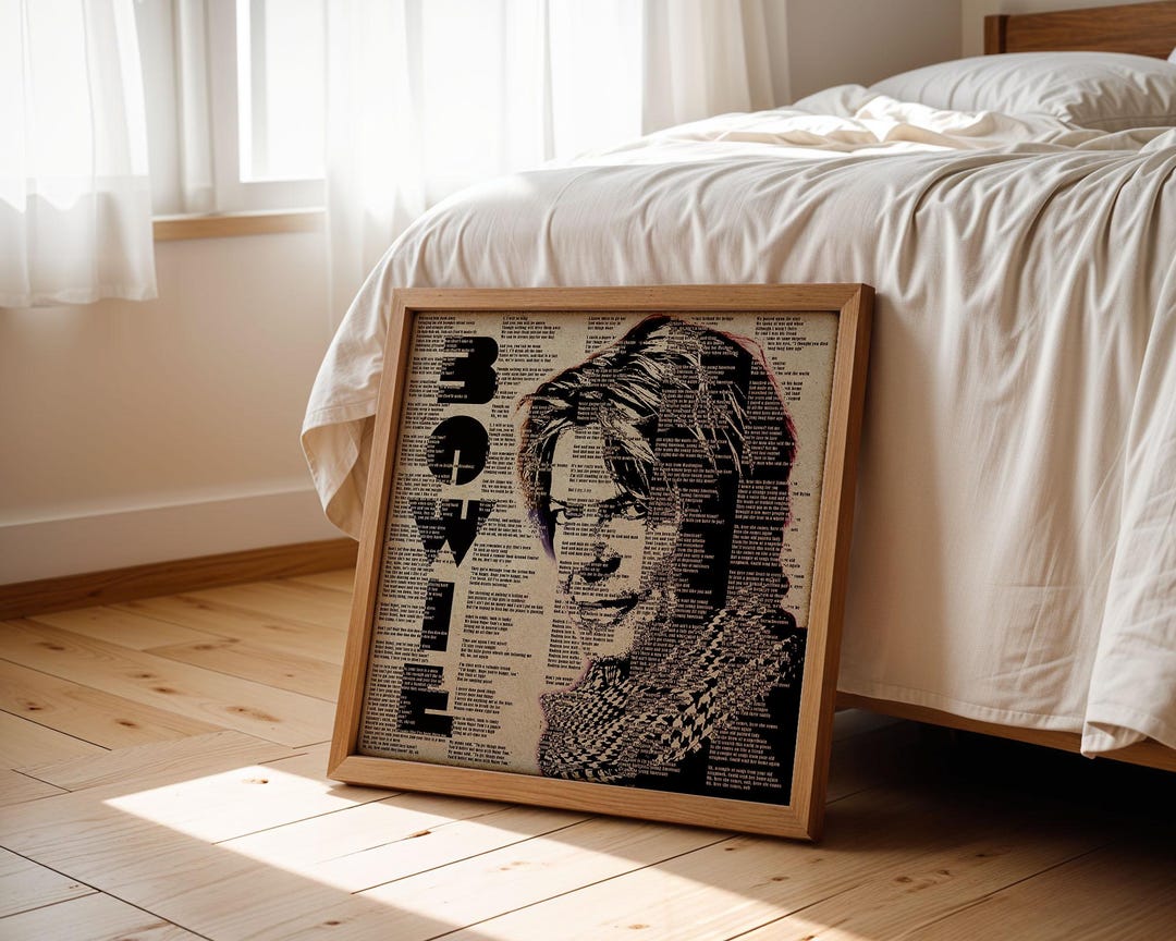 David Bowie Album Inlay Art Digital Print - Etsy Australia