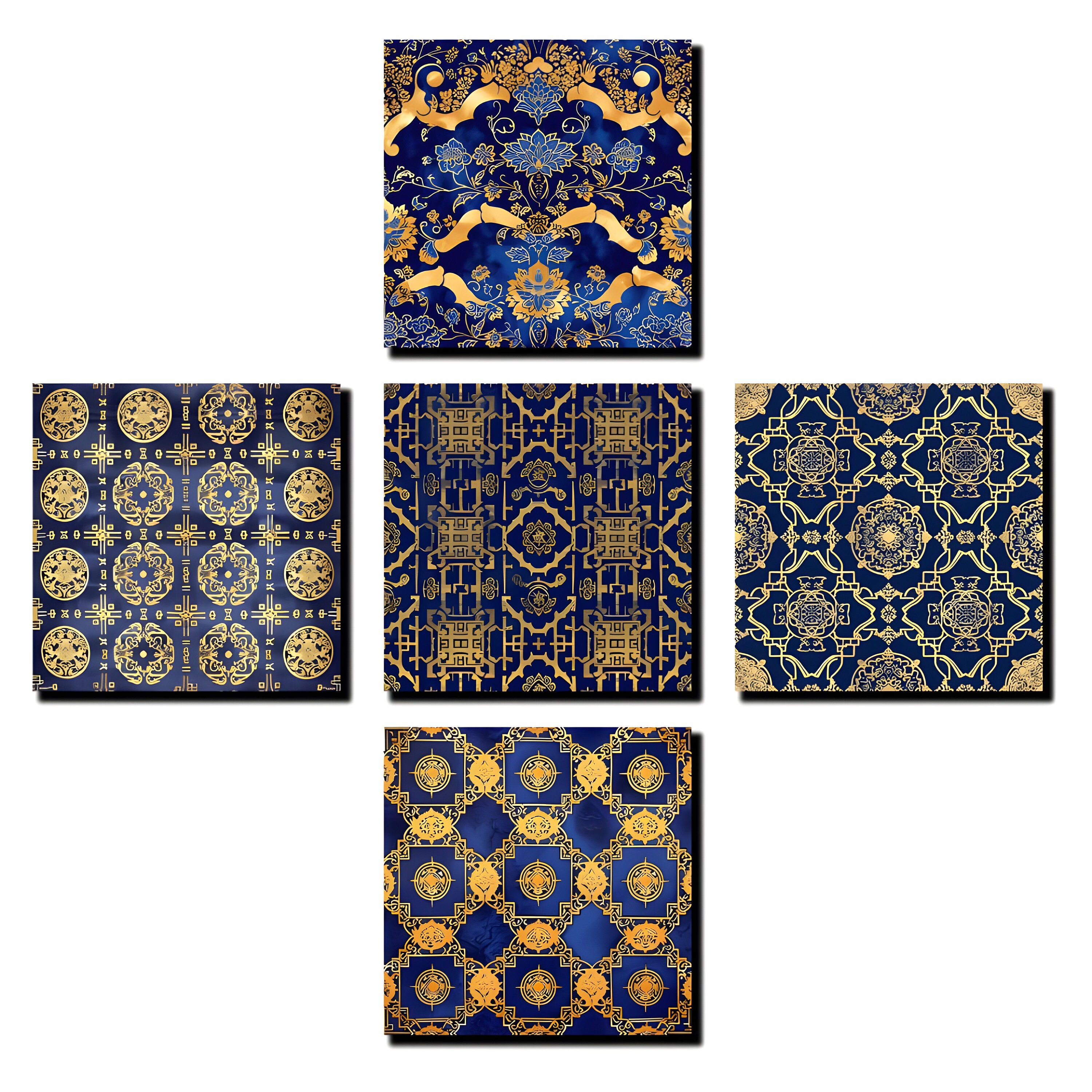 Chinoiserie Digital Paper, Chinese Patterns,chinese Endless Paper, 300 ...