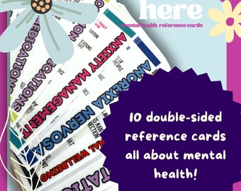 Mental Health Nursing Reference Cards