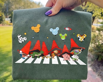 Comfort Colors® Toys Crossing T-Shirt, Toy Story Shirt, Retro Disney Toy Story Shirt, Toy Story Character Shirt, Disney Family Trip Shirts