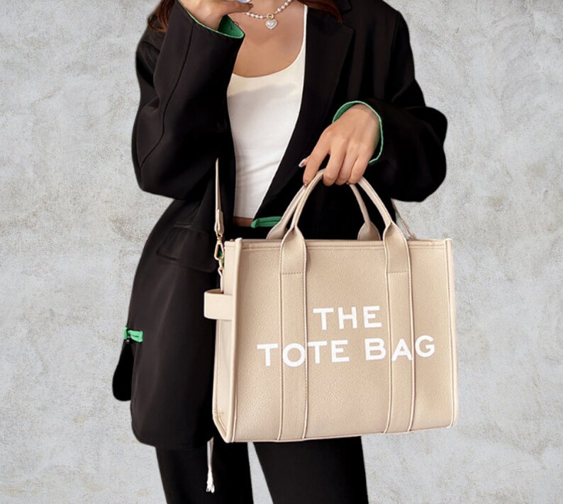 The Tote Bag, Canvas Shoulder Tote Bags, Crossbody Bag, Canvas Tote